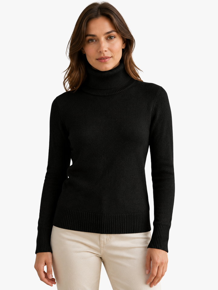 Femke high neck tunic jumper