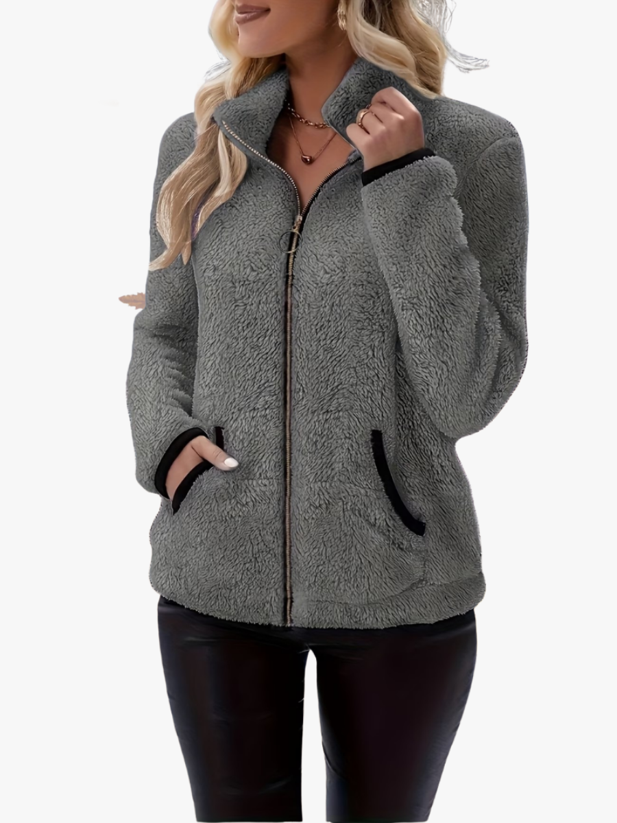 Verity high collar gilet