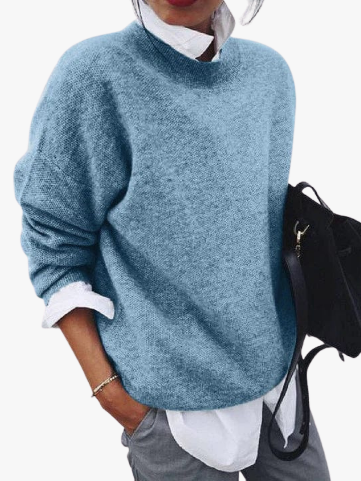 Hanne classic long sleeve knit jumper