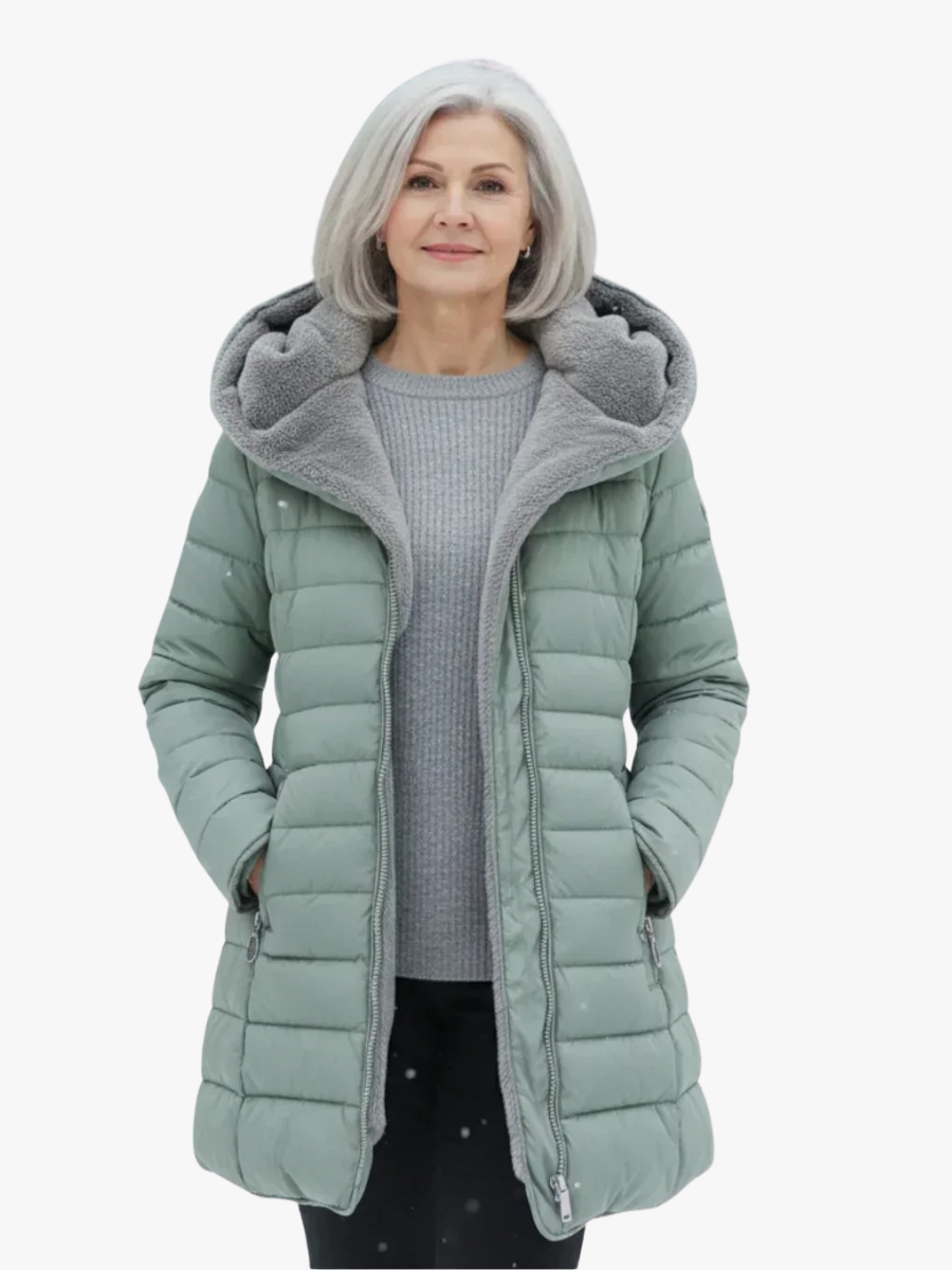 Dulcie Elegant Longline Padded Jacket