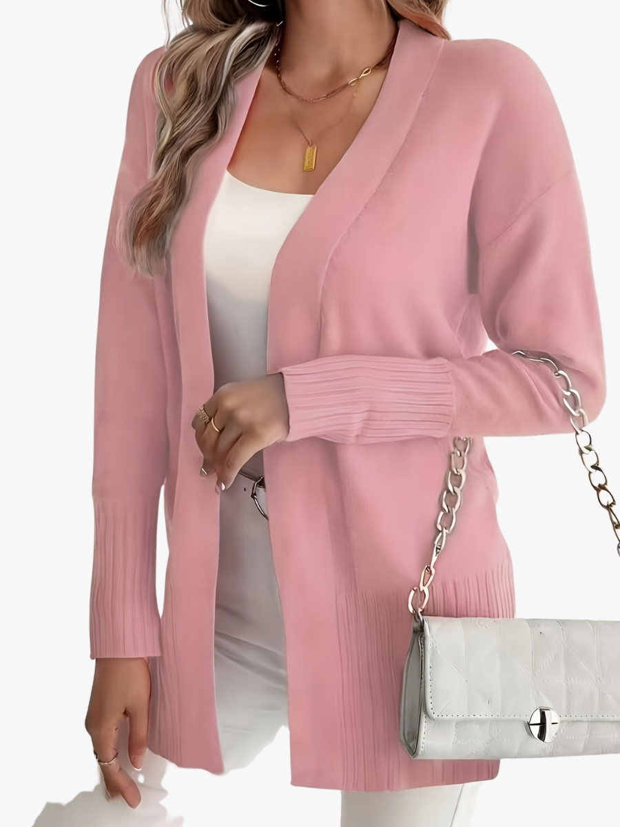 Odalie longline knit cardigan – image 11