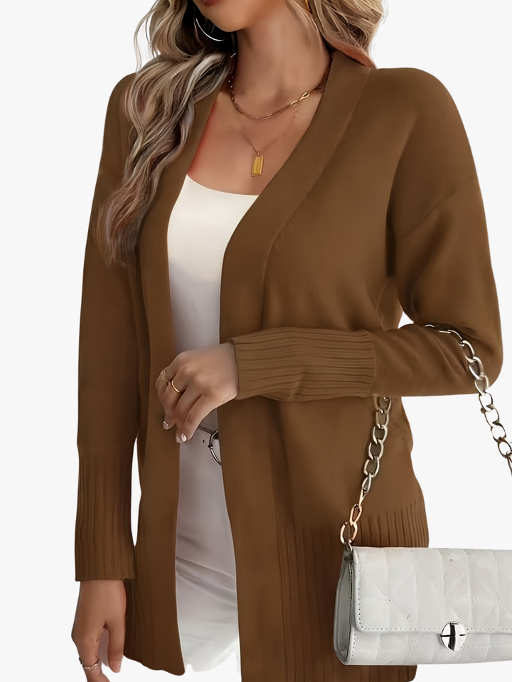 Odalie longline knit cardigan – image 12