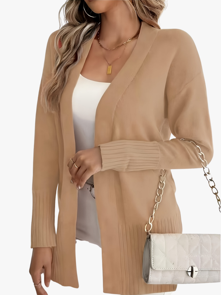 Odalie longline knit cardigan – image 3