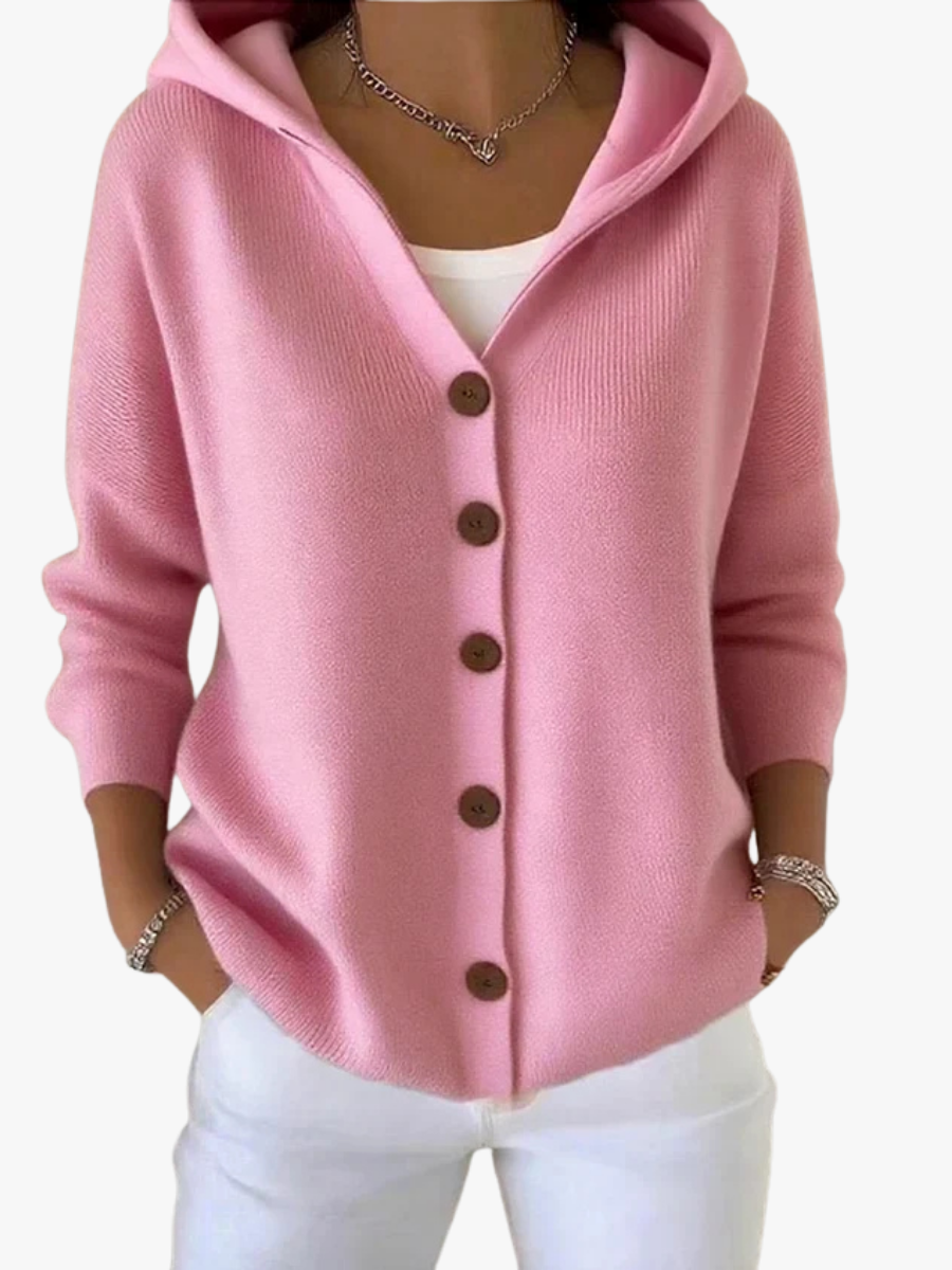 Lydia relaxed hooded gilet