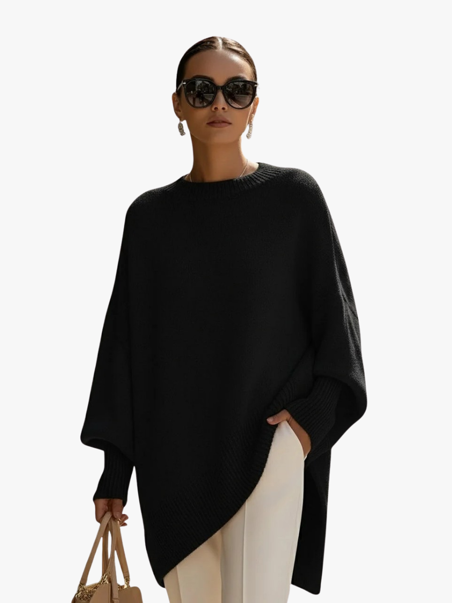 Ingrid oversized ribbed knit jumper