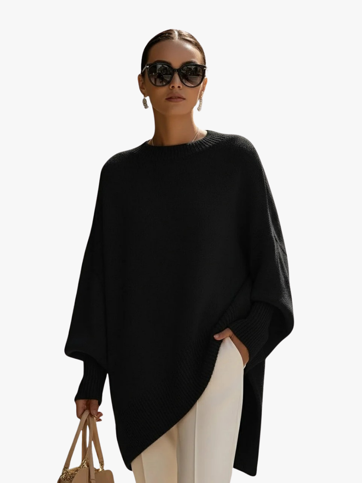 Ingrid oversized ribbed knit jumper