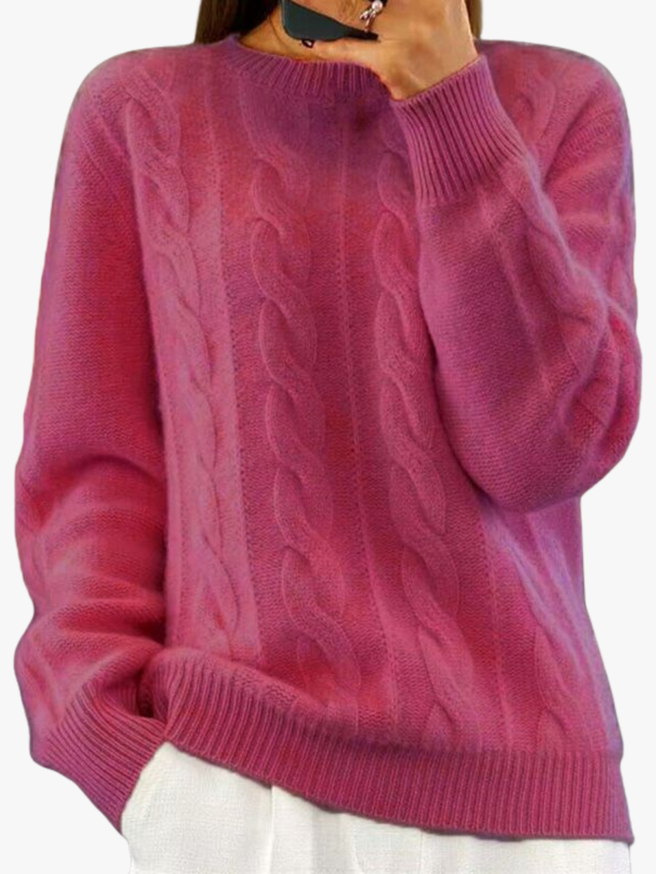 Elke classic warm knit jumper