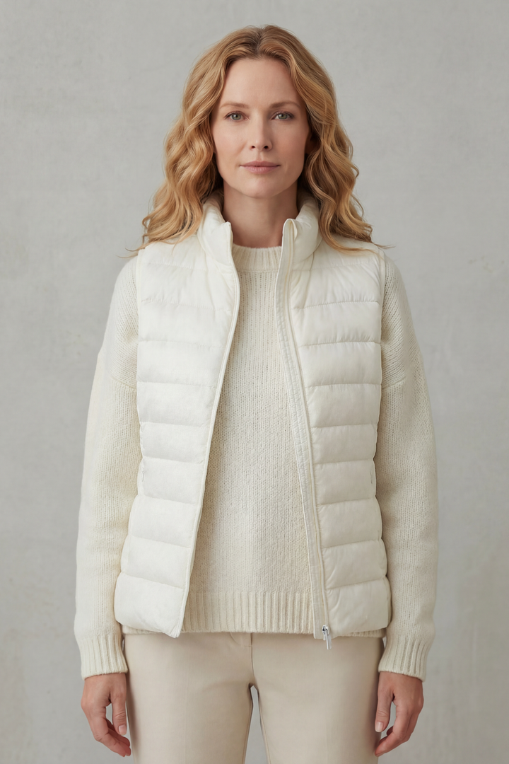 Johanna Elegant Lightweight Layering Puffer Gilet - image 12