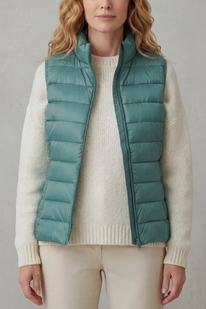 Johanna Elegant Lightweight Layering Puffer Gilet - image 21