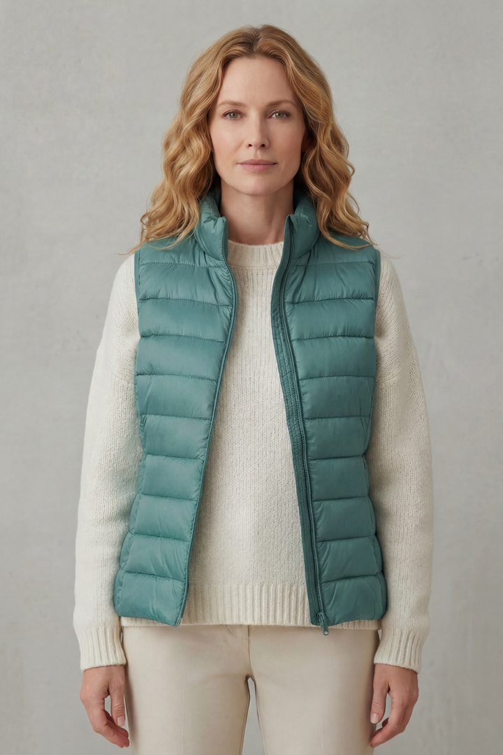 Johanna Elegant Lightweight Layering Puffer Gilet - image 22