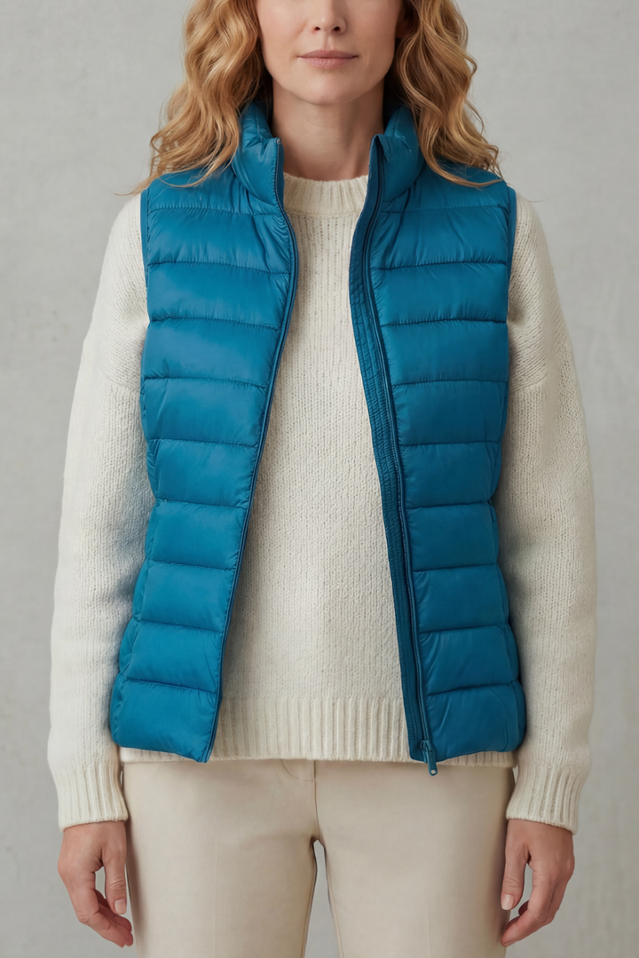 Johanna Elegant Lightweight Layering Puffer Gilet - image 23