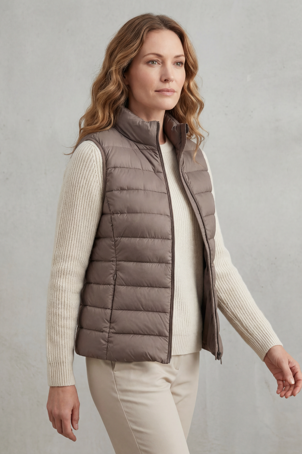 Johanna Elegant Lightweight Layering Puffer Gilet - image 3
