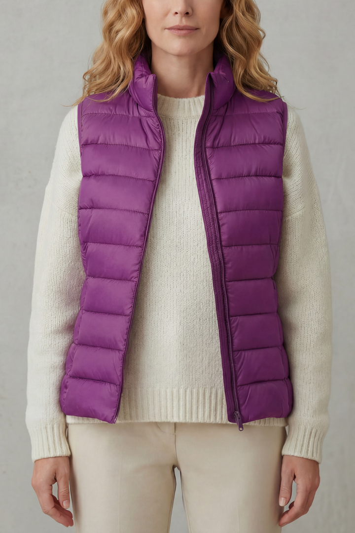 Johanna Elegant Lightweight Layering Puffer Gilet - image 7