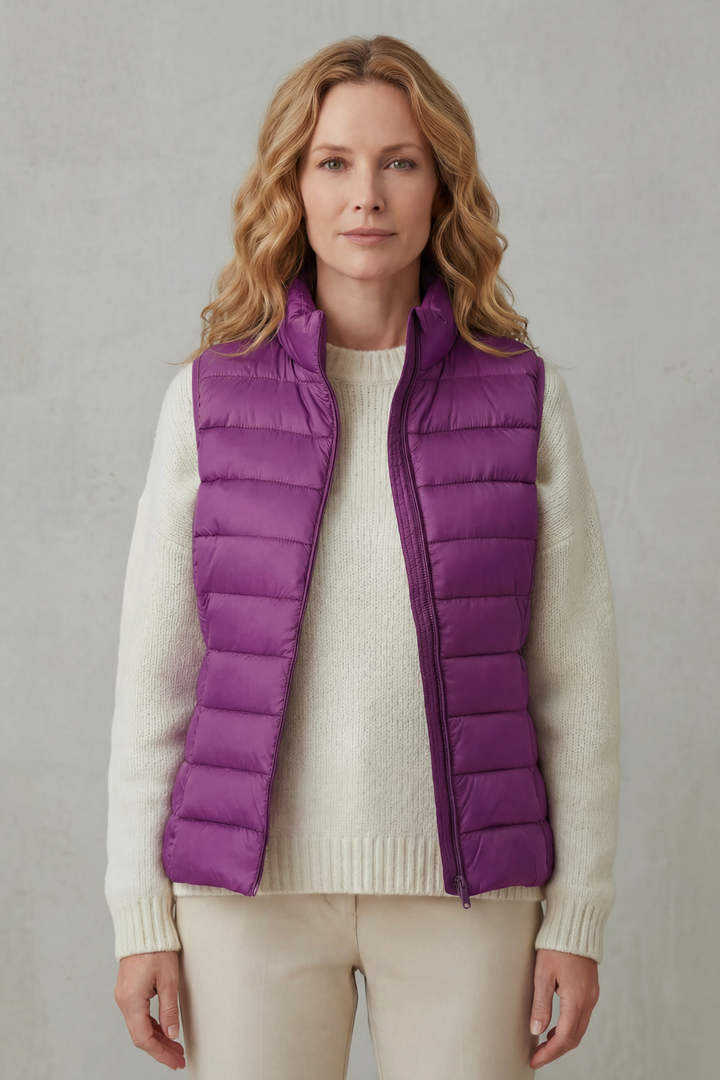 Johanna Elegant Lightweight Layering Puffer Gilet - image 8