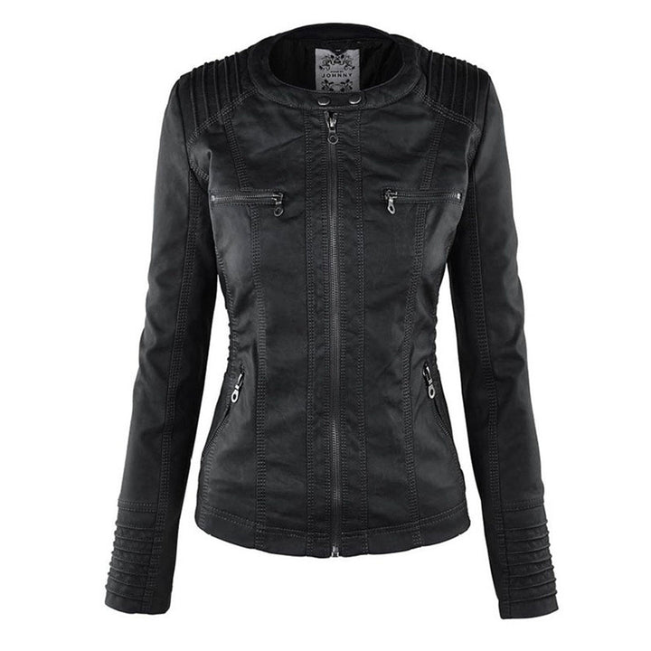 Anastasia fitted hooded jacket with zip pockets – image 8