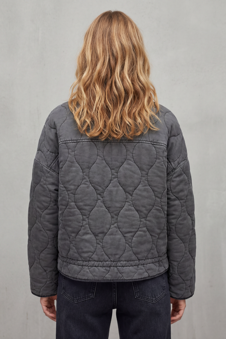 Flora classic quilted puffer jacket – image 4