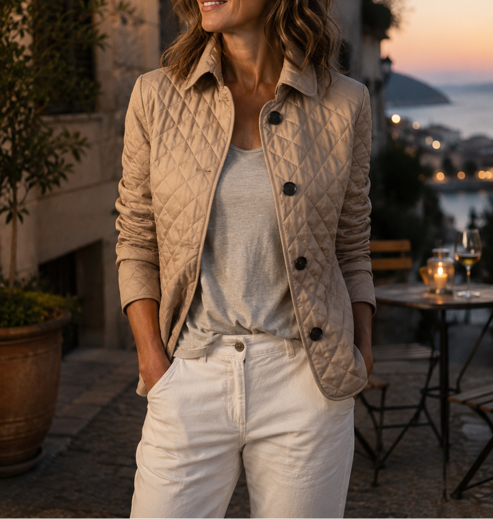 Bettina Elegant Lightweight Quilted Jacket - image 2