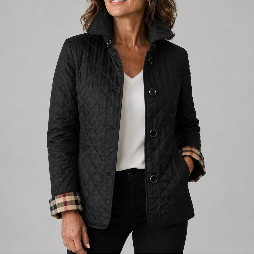 Bettina Elegant Lightweight Quilted Jacket - image 3