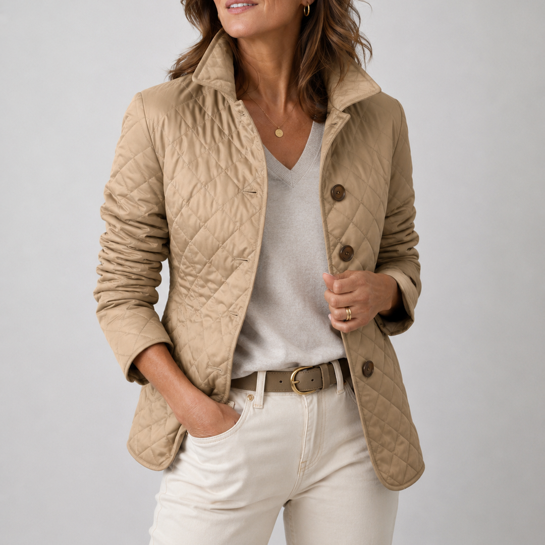 Bettina Elegant Lightweight Quilted Jacket
