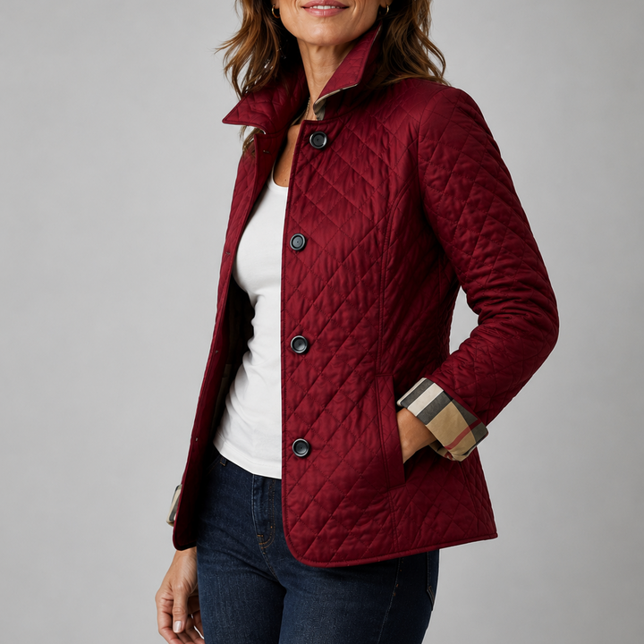 Bettina Elegant Lightweight Quilted Jacket - image 5