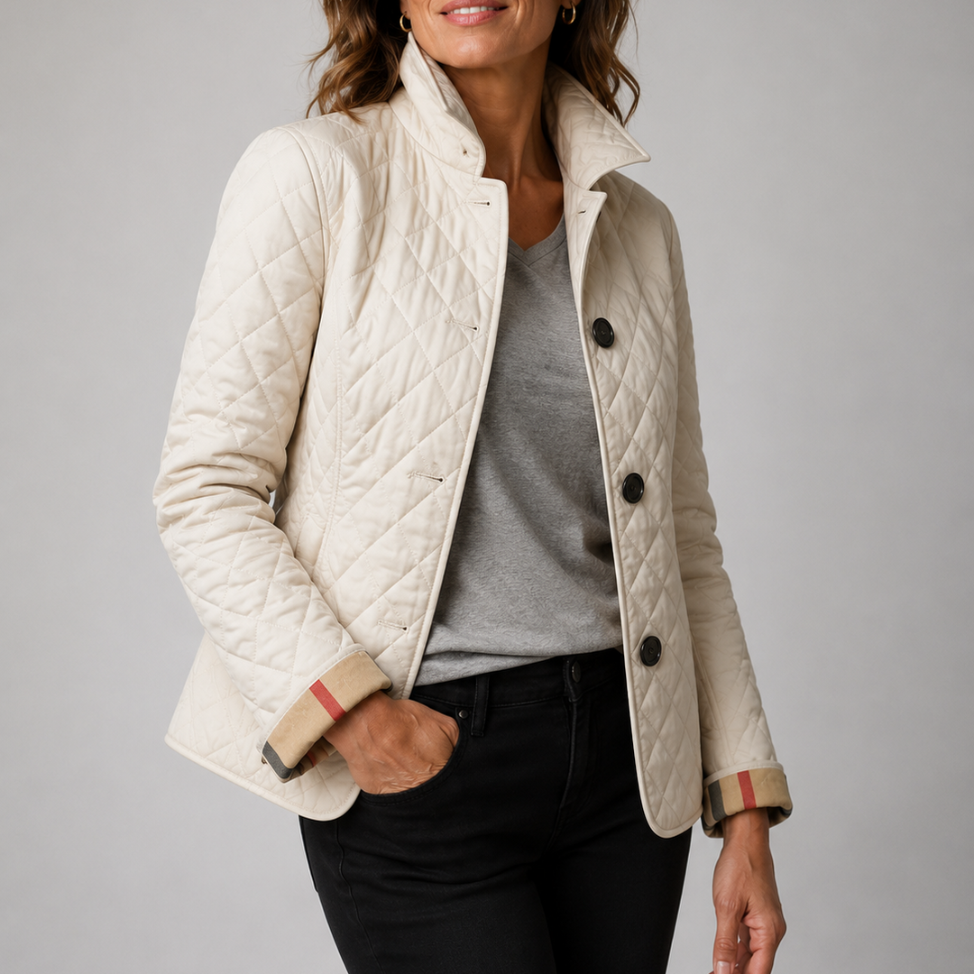 Bettina Elegant Lightweight Quilted Jacket - image 6
