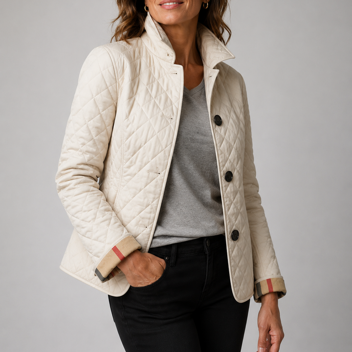 Bettina Elegant Lightweight Quilted Jacket - image 6