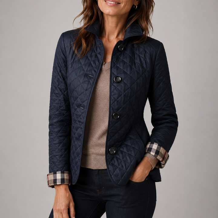 Bettina Elegant Lightweight Quilted Jacket - image 7