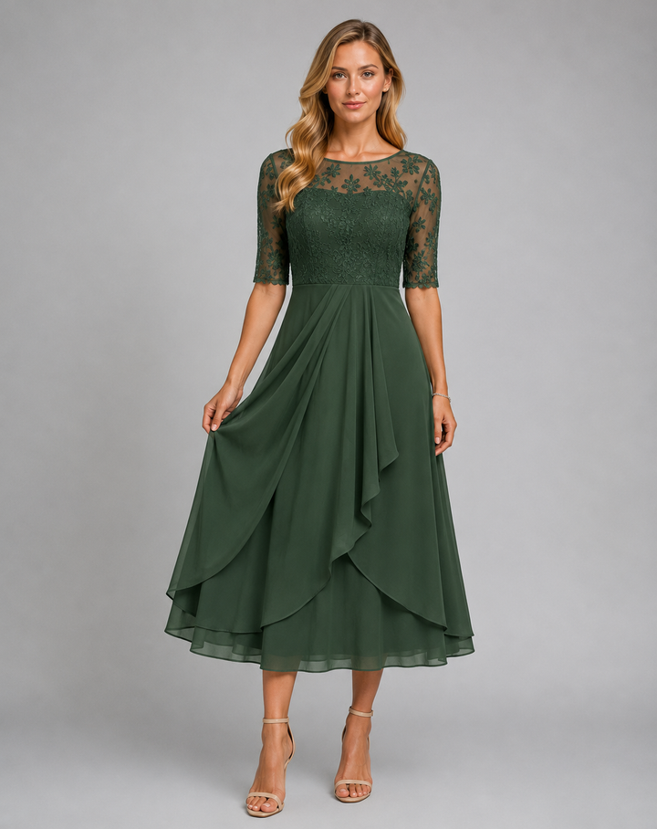 Adelina embellished evening dress – image 5