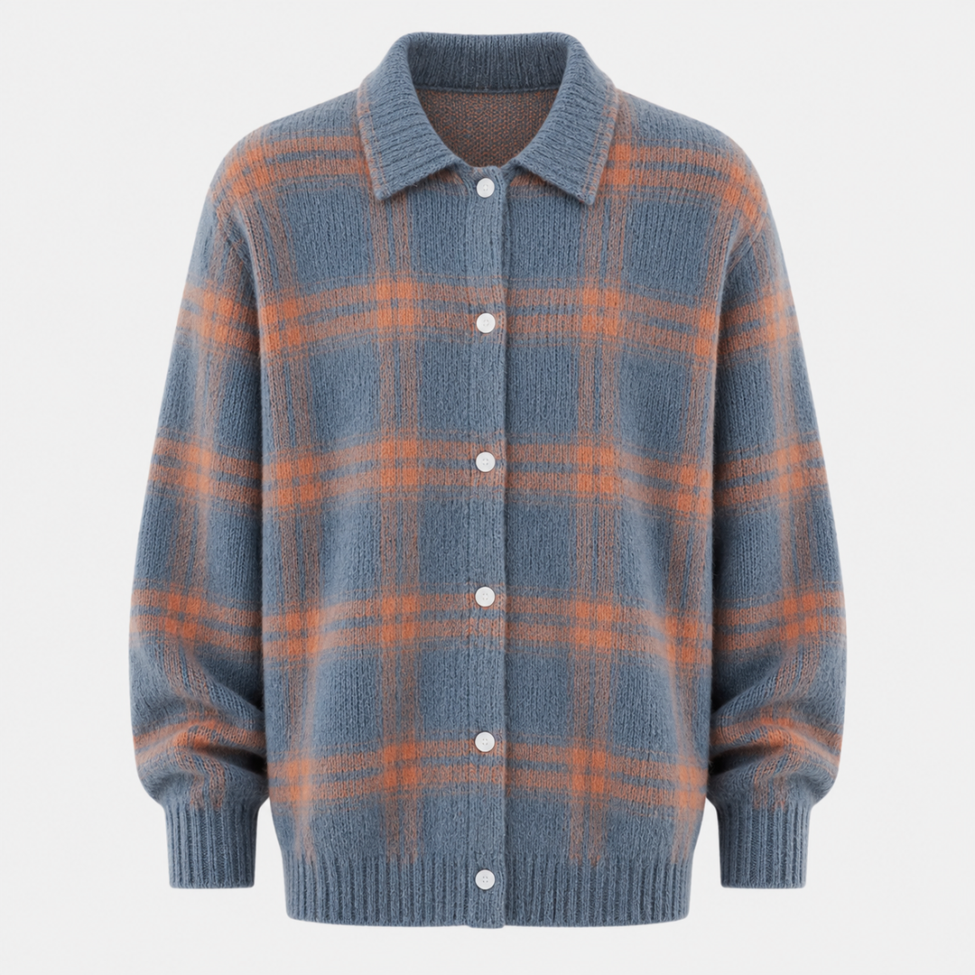 Maj knit cardigan with collar – image 11