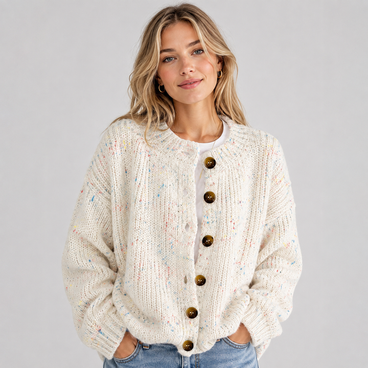 Lowenna round neck button cardigan – image 13