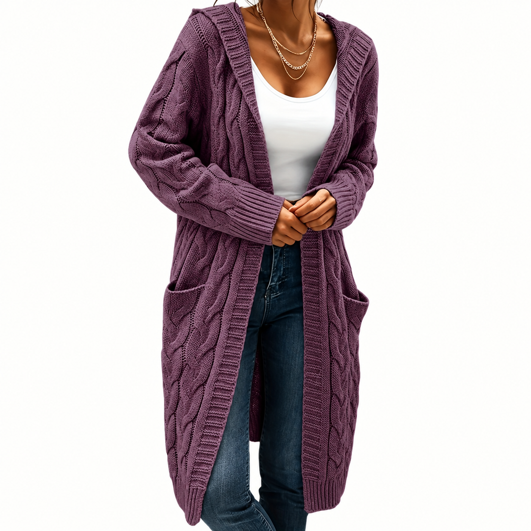 Linnea collarless knit vest – image 4