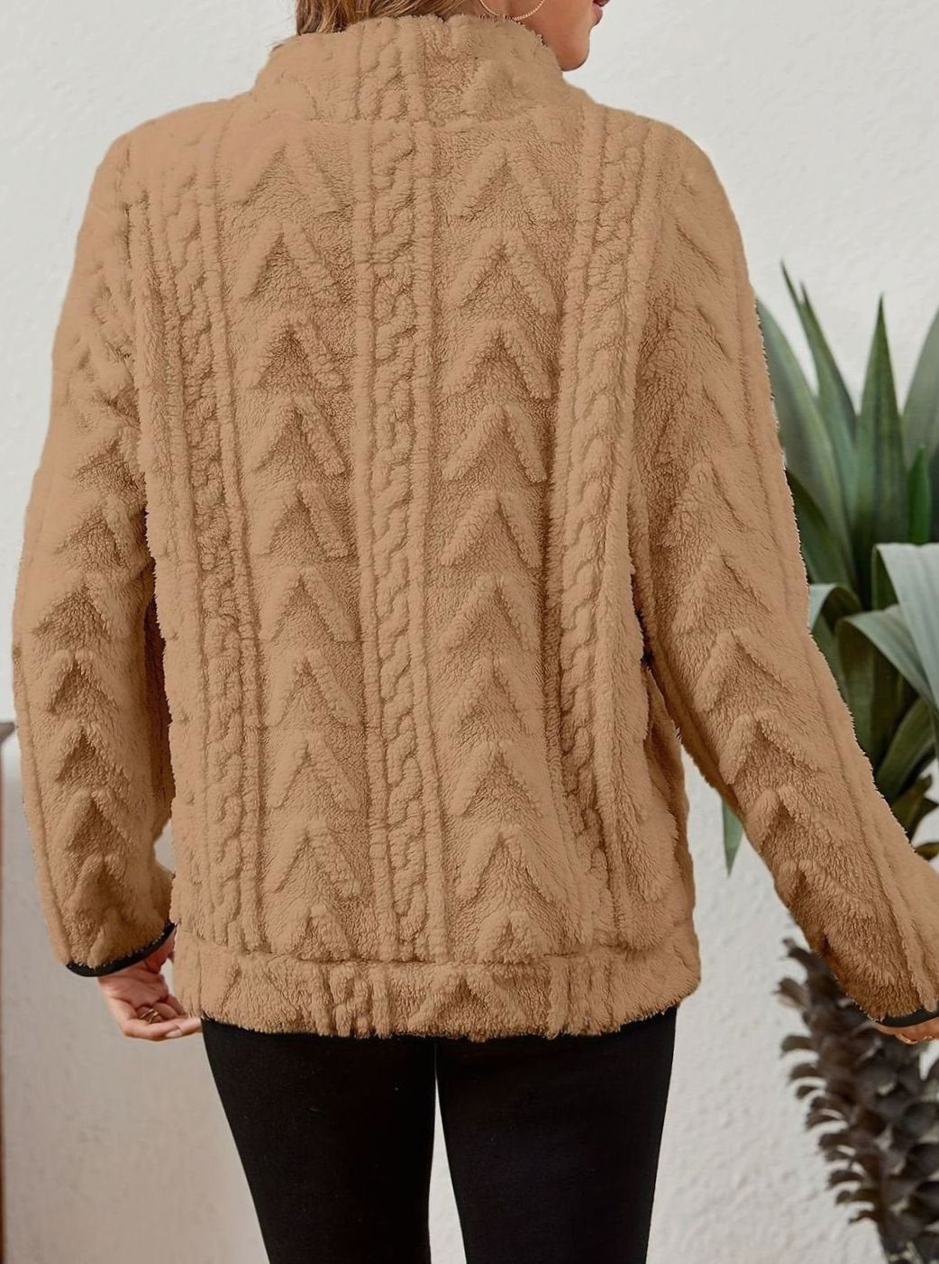 Tilde half zip fleece jumper – image 10