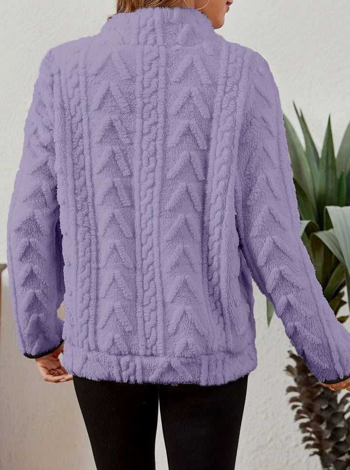 Tilde half zip fleece jumper – image 12