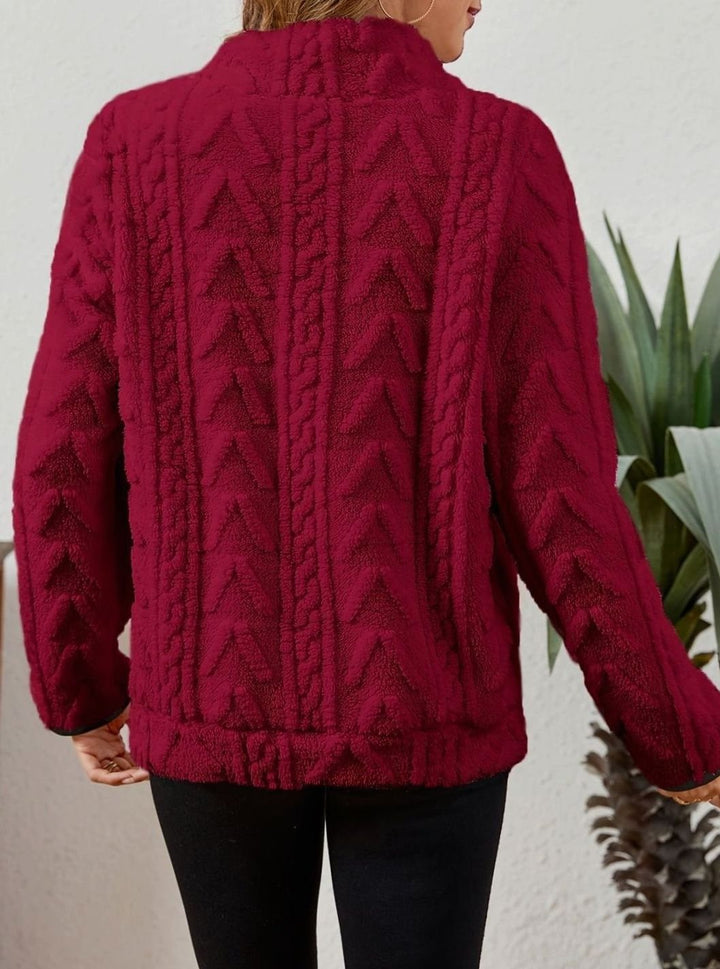 Tilde half zip fleece jumper – image 2
