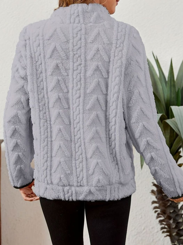 Tilde half zip fleece jumper – image 4