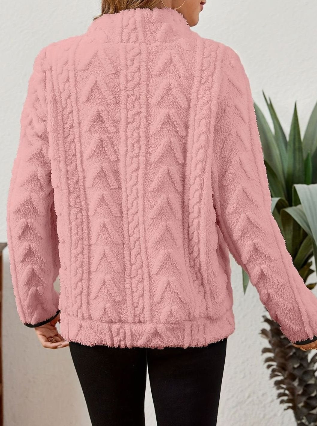 Tilde half zip fleece jumper – image 6
