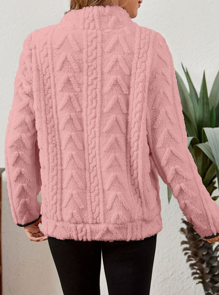 Tilde half zip fleece jumper – image 6