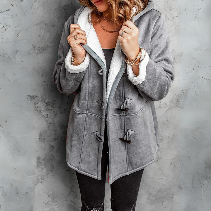 Janna hooded sherpa lined jacket – image 3