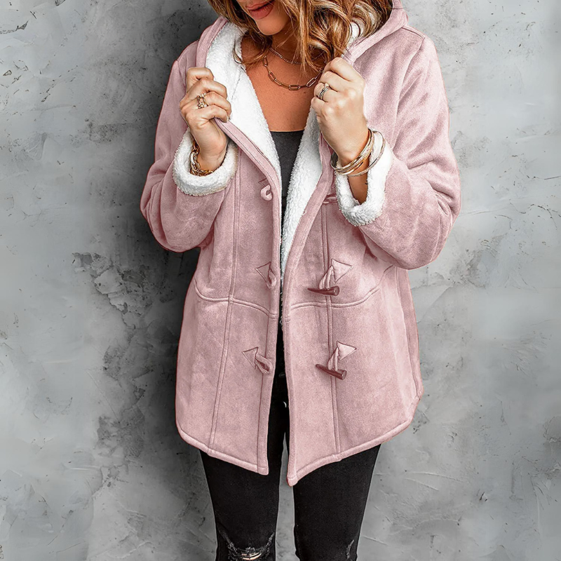 Janna hooded sherpa lined jacket – image 6