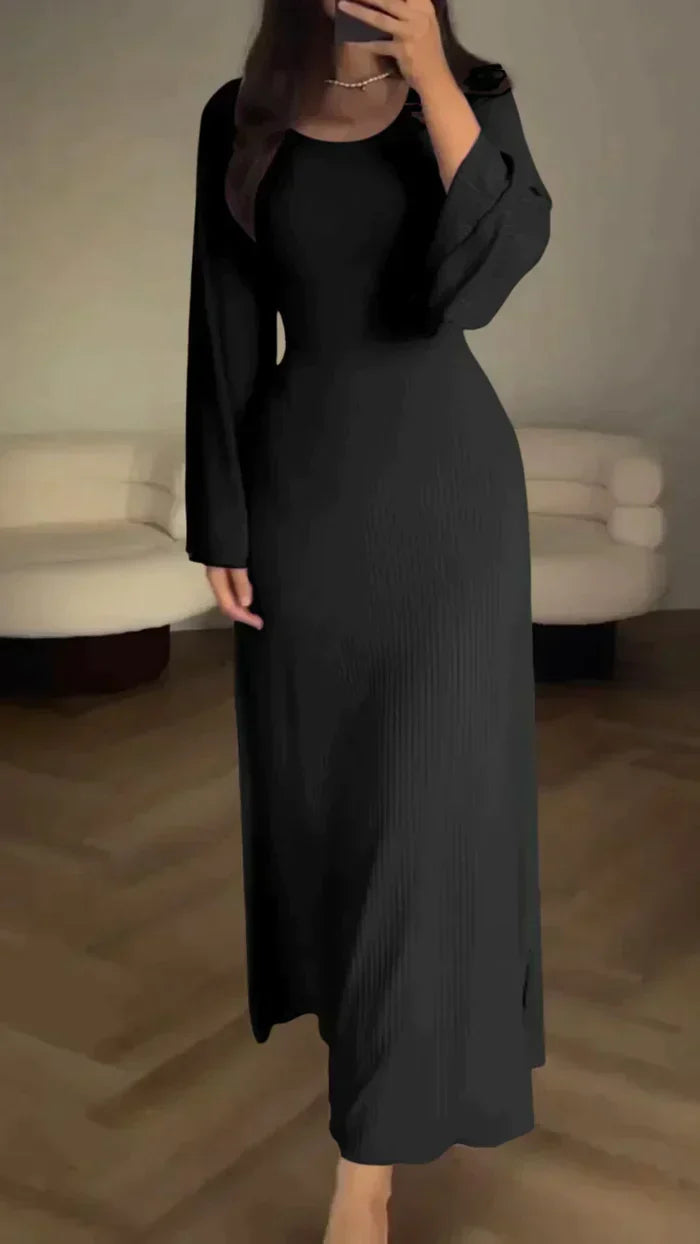 Liliana figure hugging bodycon maxi dress – image 4