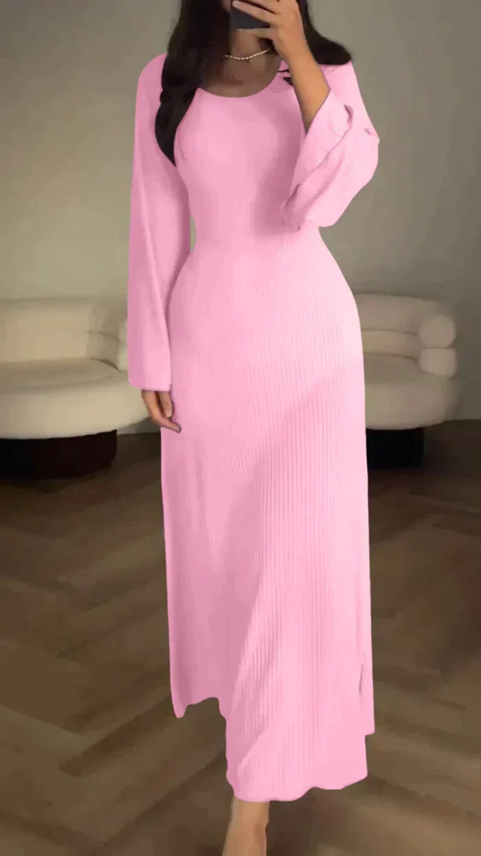 Liliana figure hugging bodycon maxi dress – image 6