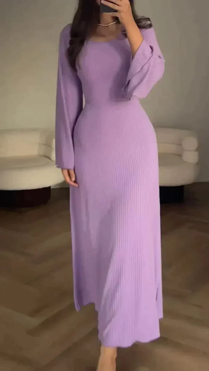 Liliana figure hugging bodycon maxi dress – image 7