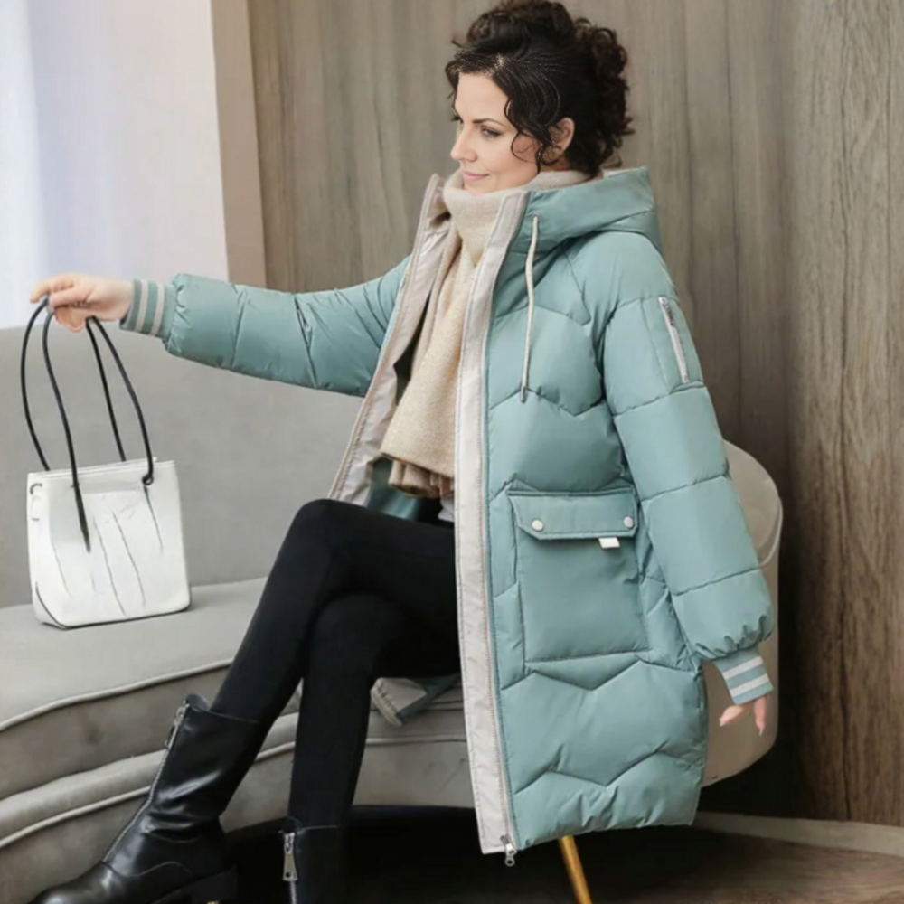 Adeline Elegant Warm Winter Parka - image 2