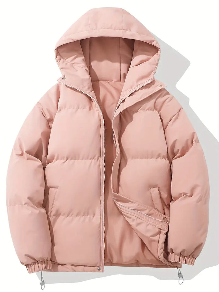 Angharad hooded quilted winter jacket