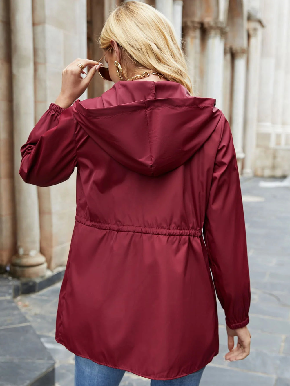Nele hooded windbreaker jacket – image 2