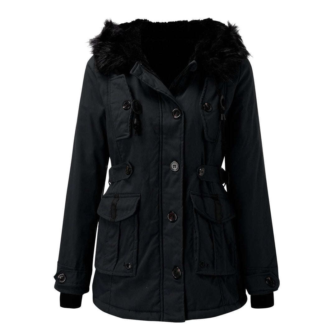 Liora hooded parka, full length