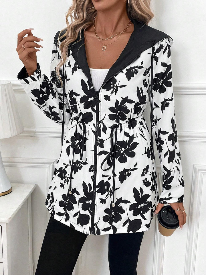 Runa printed hooded jacket – image 4