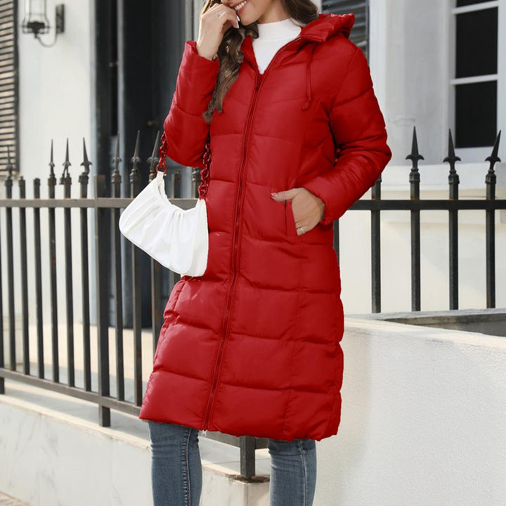 Wilder long hooded puffer jacket – image 2