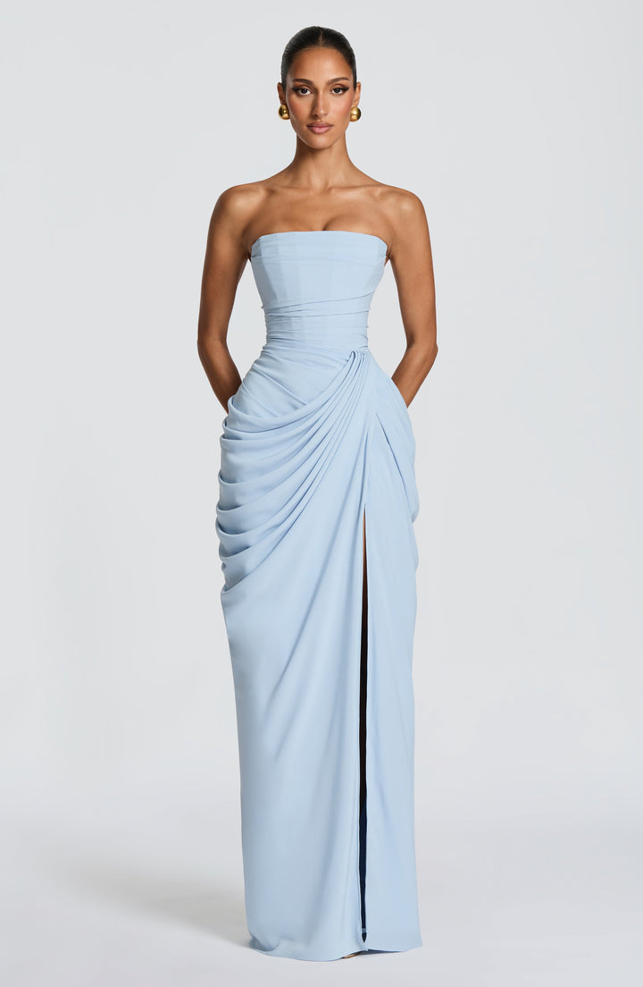 Ulla maxi dress in yellow