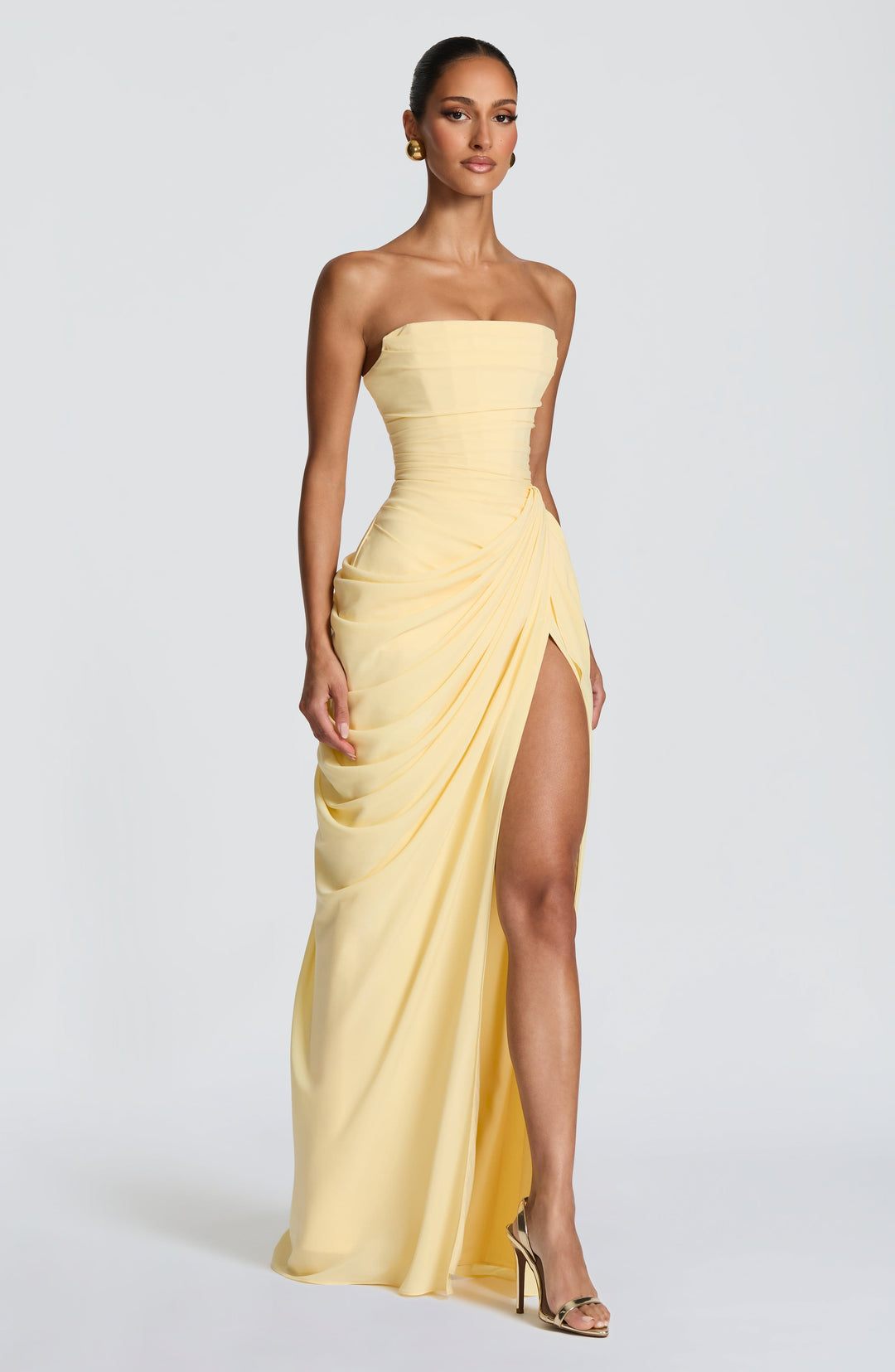 Ulla maxi dress in navy